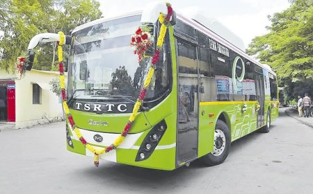 హైదరాబాద్‌లో 2,800 ఎలక్ట్రిక్ బస్సులు: వాయు కాలుష్య నియంత్రణకు టీఎస్‌ఆర్టీసీ కొత్త ప్రణాళిక