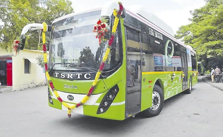 హైదరాబాద్‌లో 2,800 ఎలక్ట్రిక్ బస్సులు: వాయు కాలుష్య నియంత్రణకు టీఎస్‌ఆర్టీసీ కొత్త ప్రణాళిక