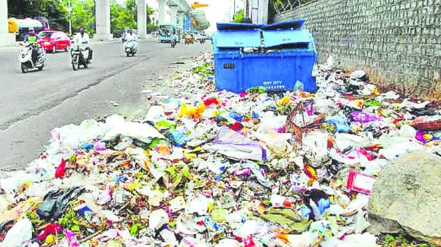 గుంటూరు: రోడ్డు పక్కన చెత్త వేసే దుర్మార్గాన్ని తగ్గించేందుకు తులసి కోటతో మహిళ ఆలోచన విజయం