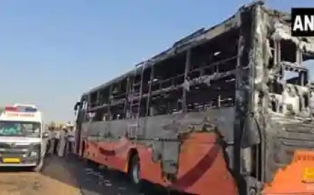 రాజస్థాన్ బస్సు దుర్ఘటనలో 20 మంది మృతి – బాధిత కుటుంబాలకు పరిహారం ప్రకటించిన ప్రధాని మోదీ