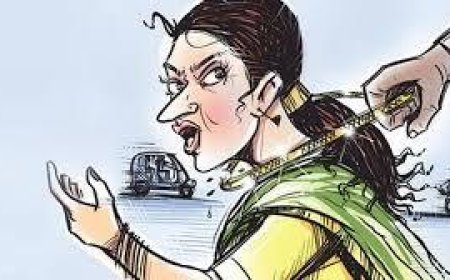 hyderabad uppal chain snatching incident localites catch thief