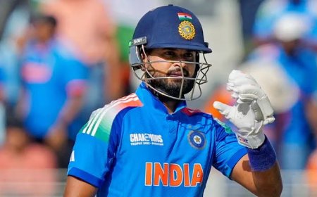 శ్రేయస్ అయ్యర్ — రిబ్స్ గాయంతో చికిత్సలో టీమ్‌ఇండియా స్టార్