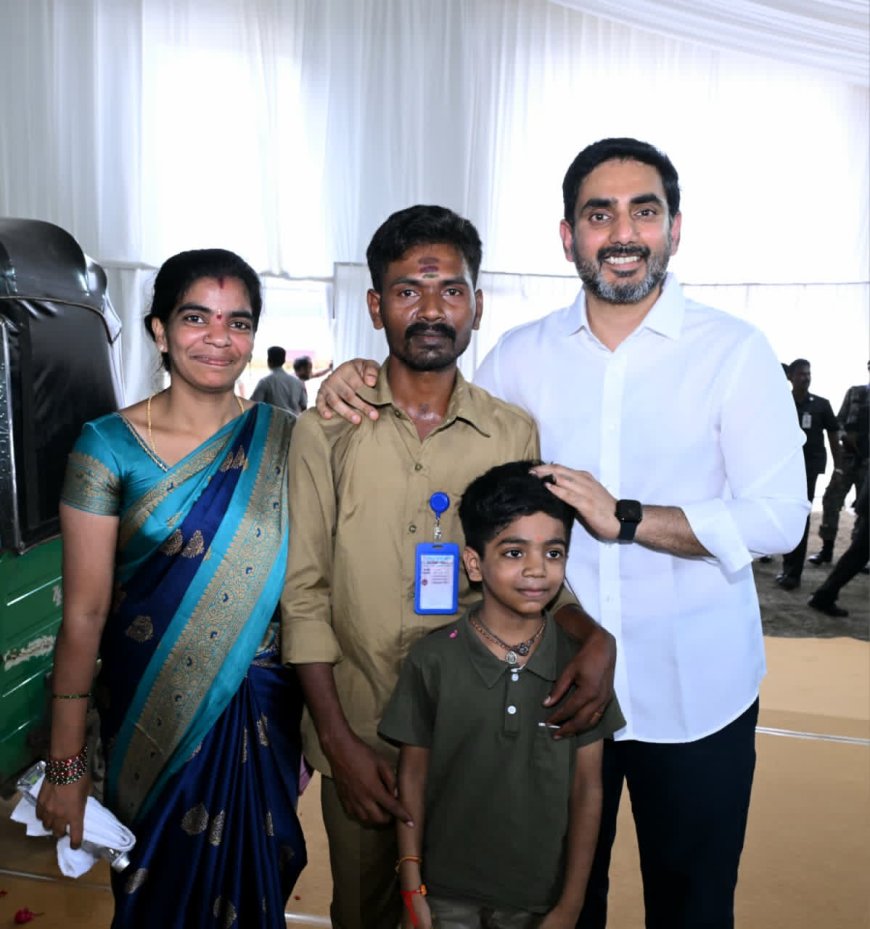 ఆటో డ్రైవర్లకు ఆర్థిక భరోసా – ప్రత్యేక యాప్, సంక్షేమ బోర్డు ప్రకటించిన సీఎం చంద్రబాబు