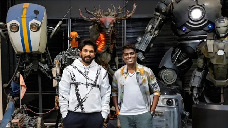 ‘AA22’తో కొత్త ప్రపంచాన్ని చూపించబోతున్న అట్లీ – అల్లు అర్జున్ మరో లెవల్‌లో! | Fourth Line News