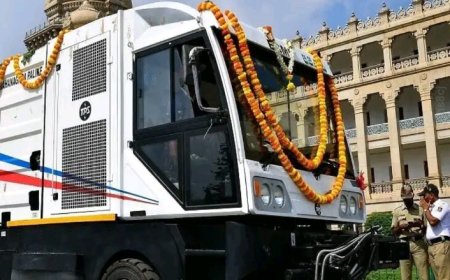 కర్ణాటకలో ఊడ్చే యంత్రాల అద్దె ఖర్చు కలకలం: ఏడేళ్లకు రూ.613 కోట్లు