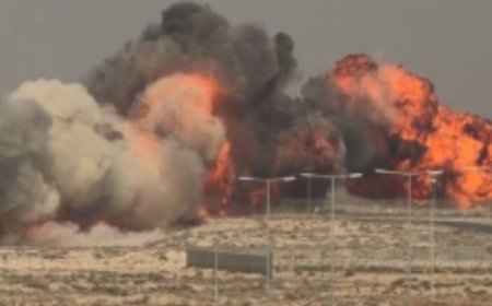 దుబాయ్ ఎయిర్ షోలో తేజస్ ఫైటర్ జెట్ కుప్పకూలి కలకలం