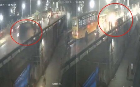 మహారాష్ట్రలో ఘోర ప్రమాదం: ఫ్లైఓవర్‌పై కారు అదుపు తప్పి నలుగురు మృతి