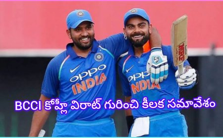 వన్డే భవిష్యత్తు కోసం రోహిత్–కోహ్లీపై బీసీసీఐ కీలక చర్చలు: ప్రపంచకప్ దృష్టిలో వ్యూహాలు సిద్ధం