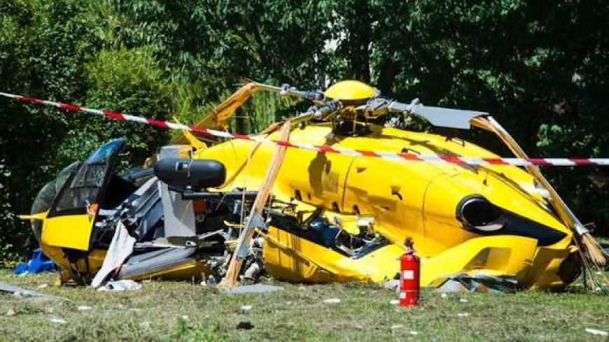 ఆకాశంలో గిర్రున తిరుగుతూ కూలిన రష్యా హెలికాప్టర్