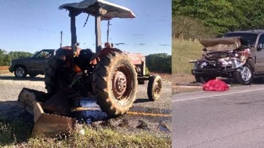 ఖమ్మం జిల్లాలో ఘోర రోడ్డు ప్రమాదం.. ట్రాక్టర్‌ను ఢీకొన్న కారు, ఒకరి దుర్మరణం!