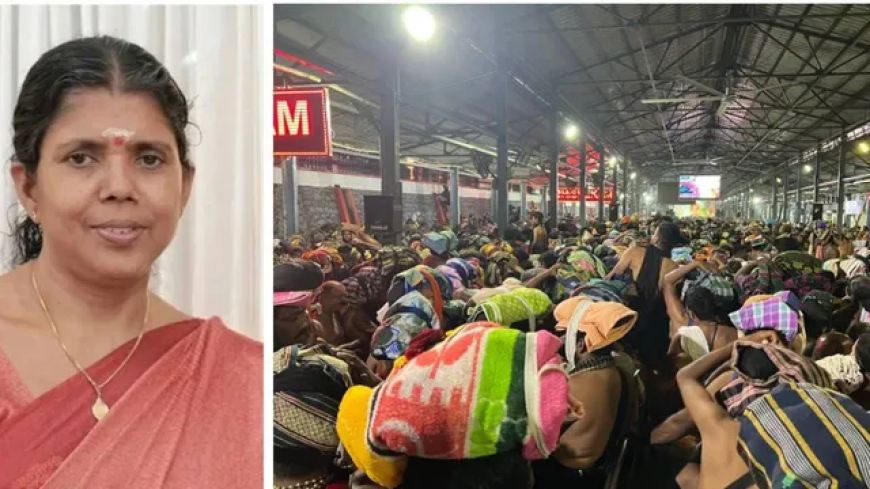 శబరిమల ఆలయంలో భక్తురాలు మృతి