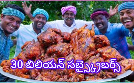 విలేజ్ కుకింగ్ ఛానల్ : మూడు కోట్లు దాటిన సబ్‌స్క్రైబర్లు –