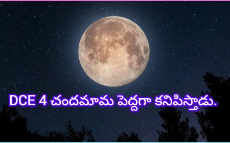 డిసెంబర్ 4న అద్భుత సూపర్ మూన్   : భూమికి  దగ్గరగా మెరిసే చందమామ