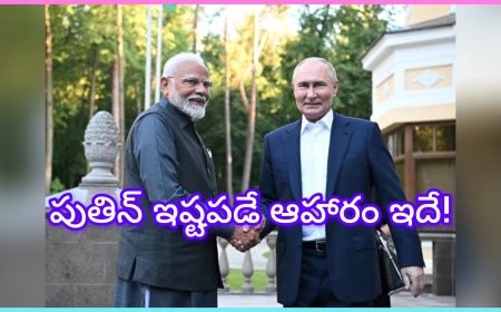 పుతిన్ ఇష్టపడే ఆహారం ఇదే!మోదీతో ప్రైవేట్ డిన్నర్