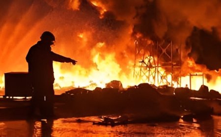 మంటల మధ్య కుక్కపిల్ల.. ఫైర్ సిబ్బంది చేసిన సాహసం చూస్తే షాక్ అవుతారు!