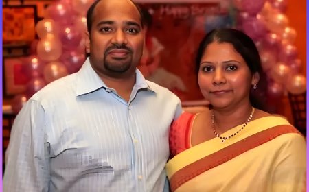 Palakollu Couple : పాలకొల్లు జంట ... అమెరికాలో రోడ్డు ప్రమాదంలో దుర్మరణం....