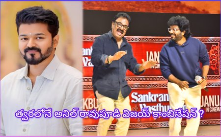 దళపతి విజయ్ చివరి సినిమా అనిల్ రావిపూడితోనేనా? భగవత్ కేసరి