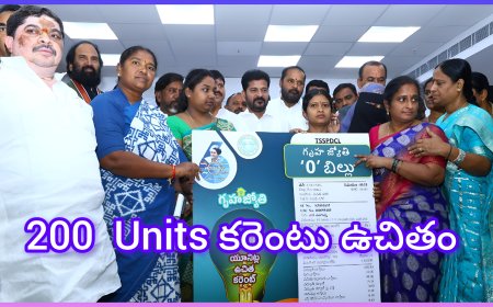 నెలకు 200 యూనిట్లు ఫ్రీ కరెంట్..! గృహ జ్యోతి పథకం ఖమ్మంలో ఎలా అమలవుతోంది?
