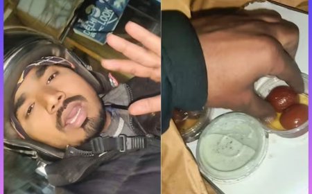 అర్ధరాత్రి ఫుడ్ ఆర్డర్‌కు ఏమైంది..? జొమాటో డెలివరీ బాయ్ వీడియో వైరల్!