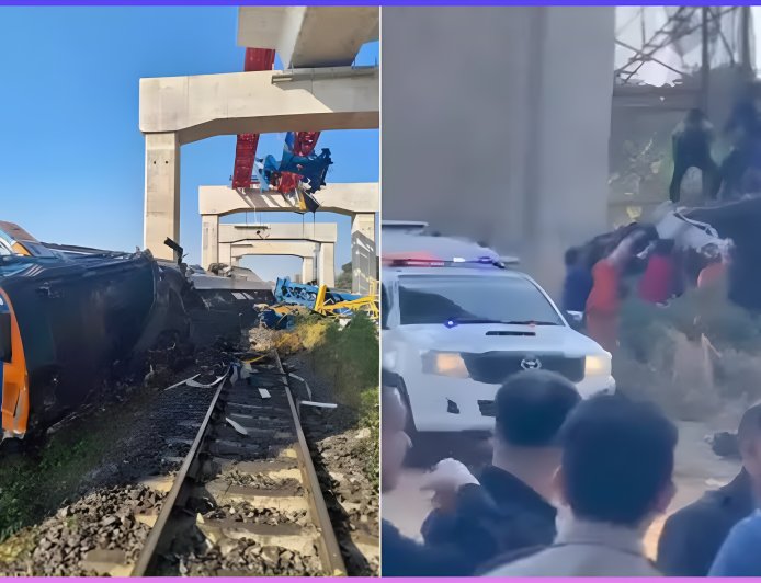 థాయ్‌లాండ్‌లో రైలుపై క్రేన్ ఎలా పడింది..? 22 మంది మృతి వెనుక అసలు కారణం ఏంటి?