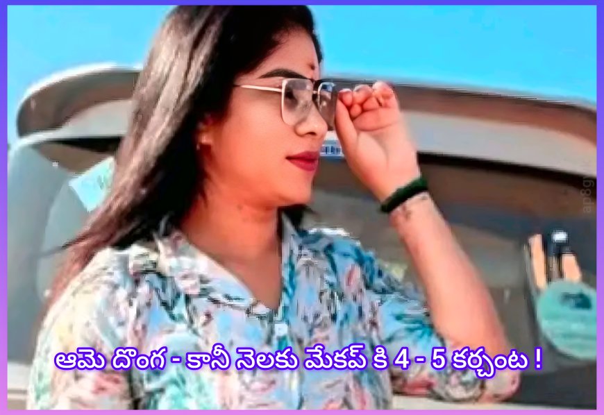 “దొంగతనానికి హైటెక్ ప్లాన్… మేకప్‌కే నెలకు 5 లక్షల ఖర్చు! బెంగళూరులో దొంగ .....?