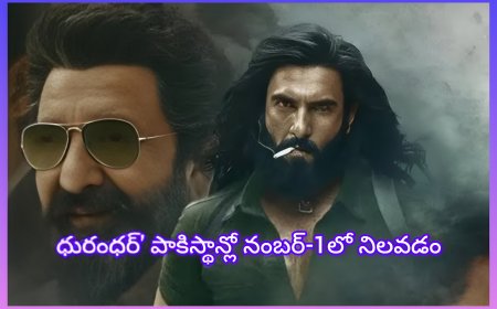 ధురంధర్' పాకిస్థాన్లో నంబర్-1లో నిలవడం విశేషం.