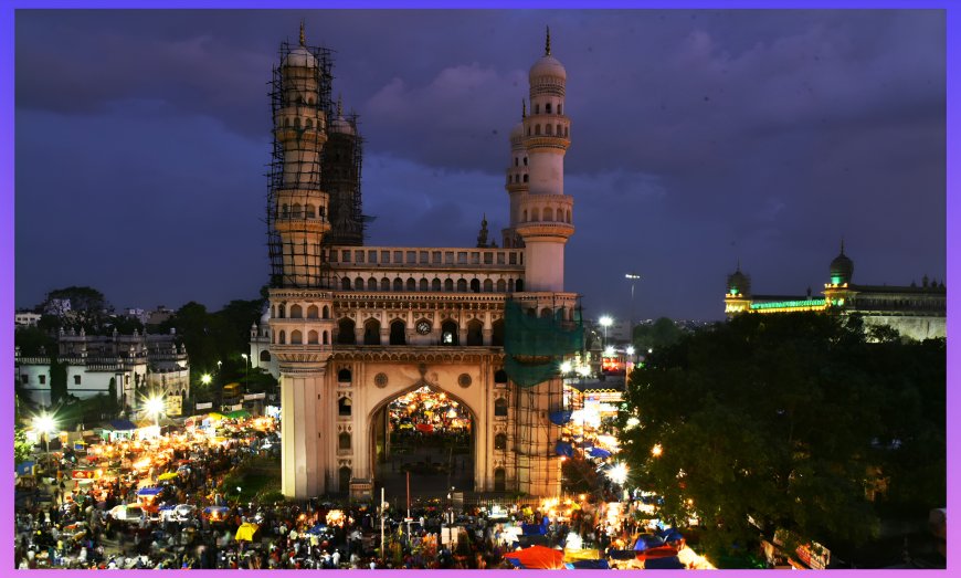 రంజాన్ రాత్రుల సందడి మొదలైంది.. చార్మినార్ వద్ద షాపింగ్ జోరు